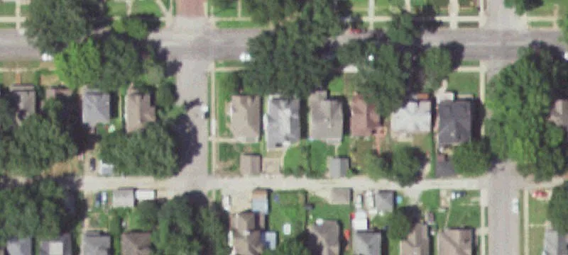 Up/Down Duplex with Detached Garages