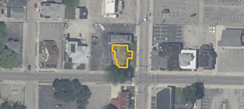 Brick Office Building with Parking
