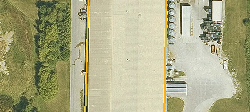 Manufacturing Facility with Crane Ways