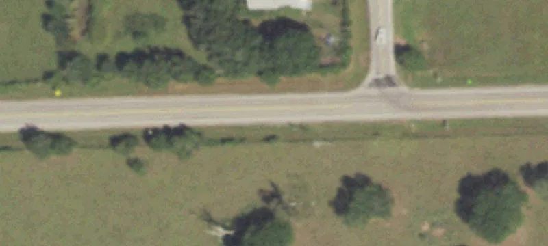 Commercial Land at Three-Road Corner