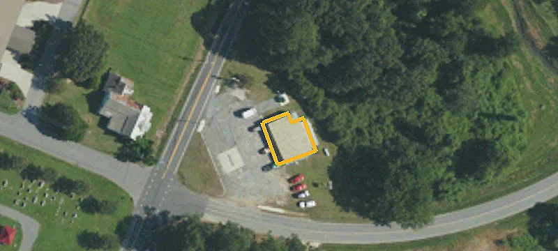 Restaurant Building with Walk-In Cooler