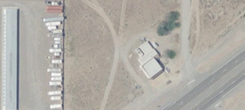 Warehouse With Covered Storage