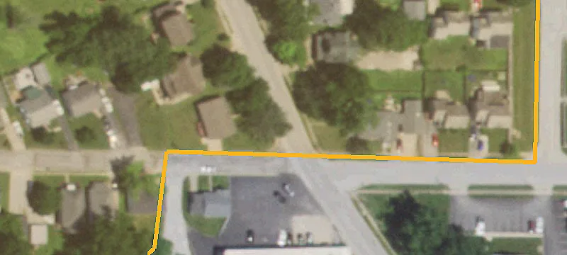 Brick Office Building with Basement