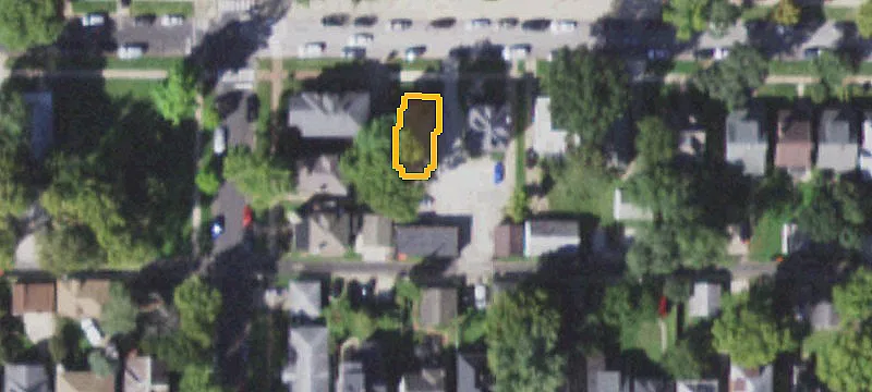 Duplex with Alley Parking
