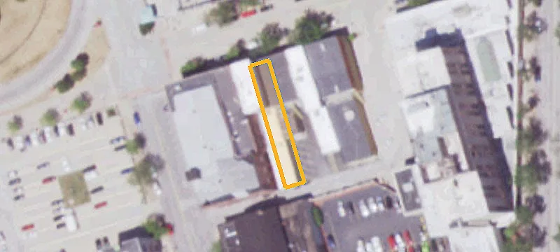 Updated Mixed-Use Building with Rooftop