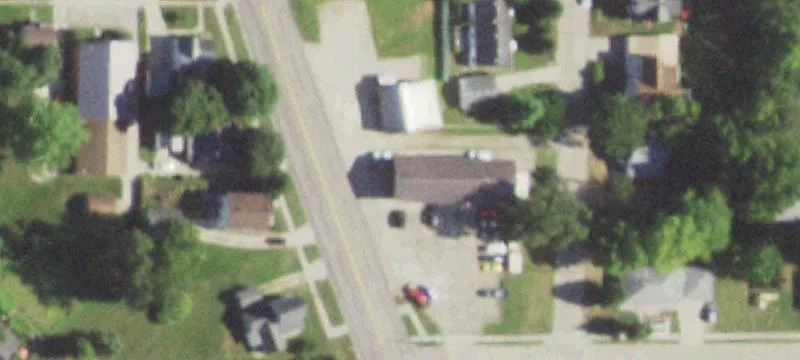 Corner Auto Shop Building