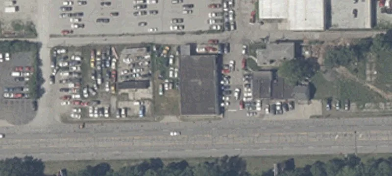 Auto Shop with Vehicle Storage Yard