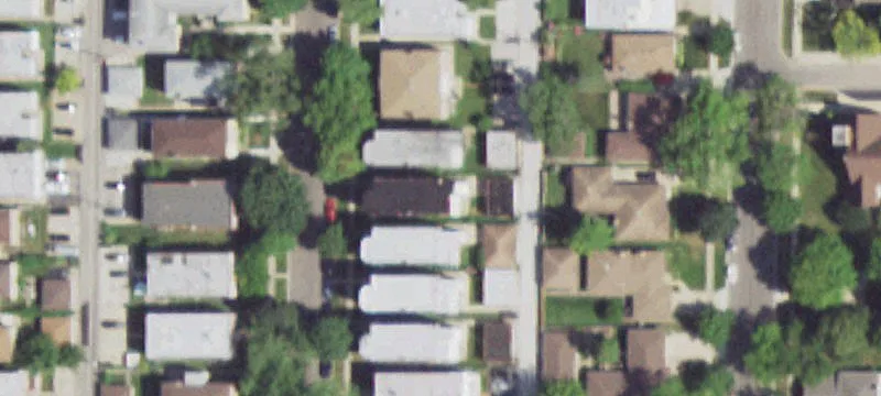 Brick Triplex With Three-Car Garage