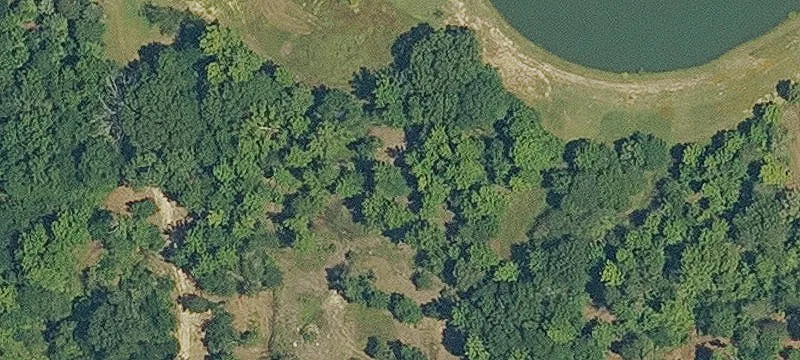 Hunting Land with Pond and Building
