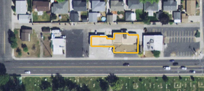Office Building with New Roof