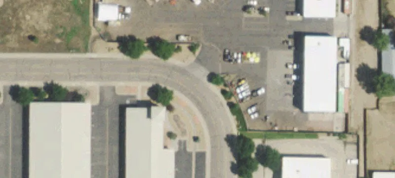 End-Unit Self Storage Space