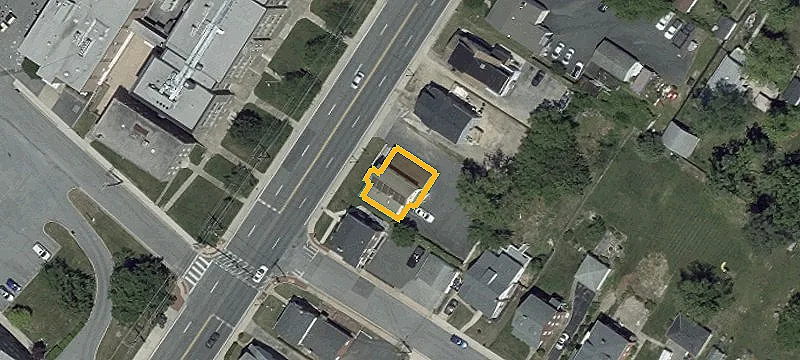 Mixed-Use Property with Solar Panels