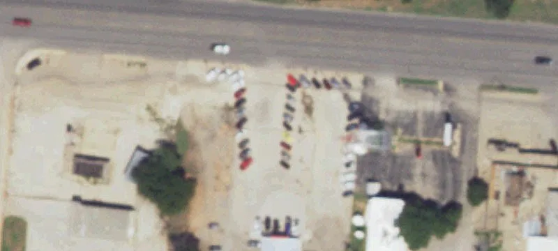 Automotive Sales Lot with Office