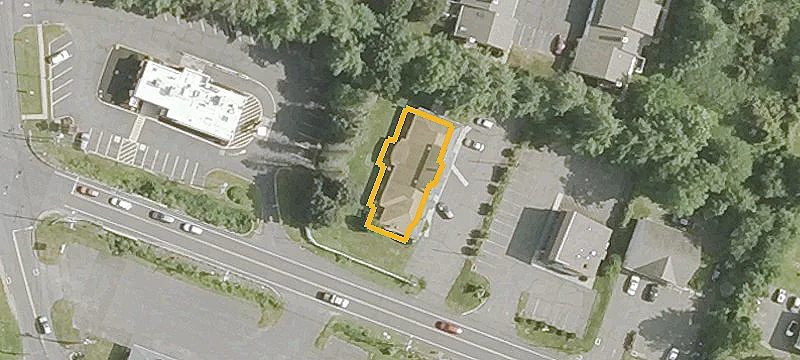 Triplex With Industrial Warehouse