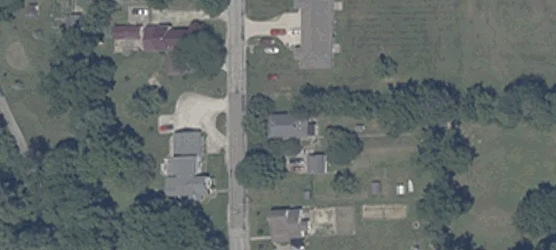 Brick Duplex with Garages