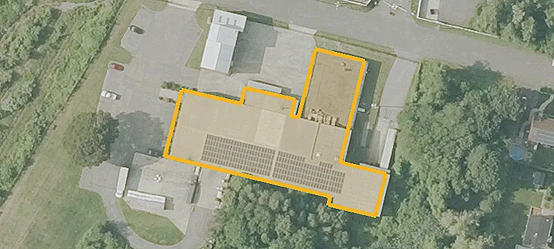 Two-Level Warehouse with Freight Elevator