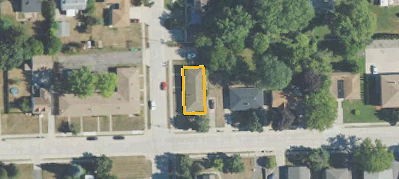 Brick Three-Unit Triplex