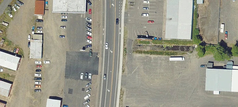Commercial Land at Signalized Intersection