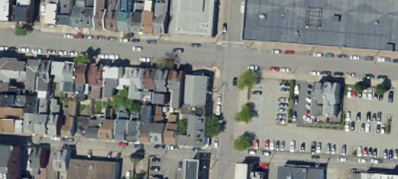 Corner Storefront Building