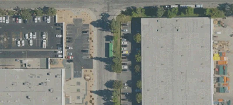 Fenced Warehouse