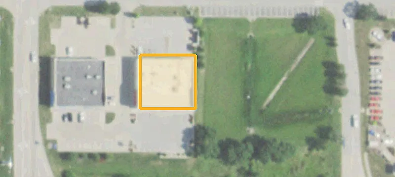 Walmart Outlot Endcap Retail Space