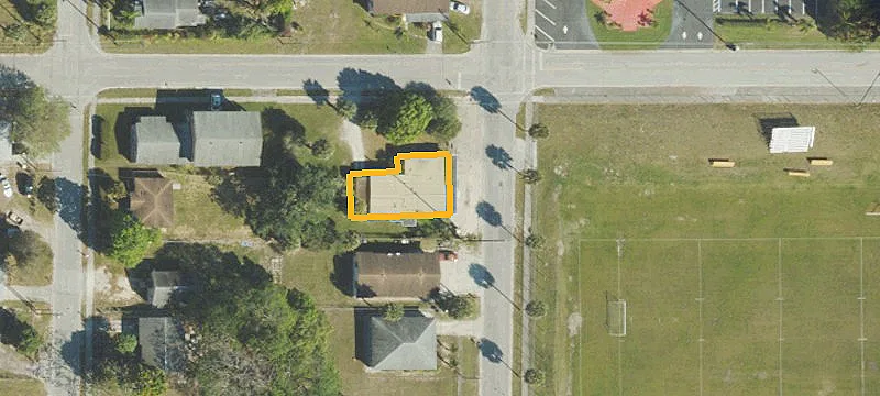 CBS Triplex on Corner Lot