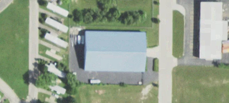 Industrial Warehouse With Grade-Level Access