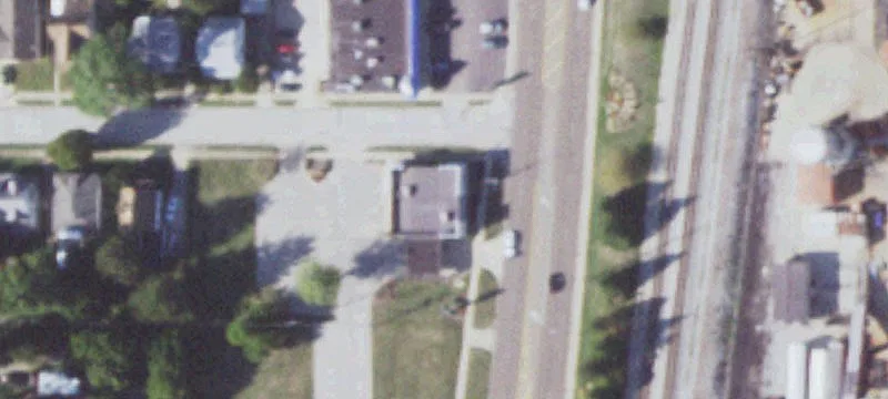 Bank Building with Drive-Through