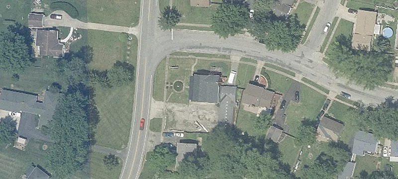 Two-Story Brick Mixed-Use Building