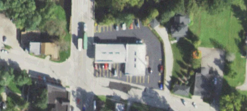 Corner Storefront Building