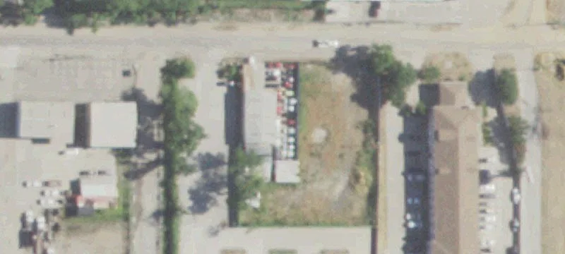Fenced Auto Shop with Paint Booth