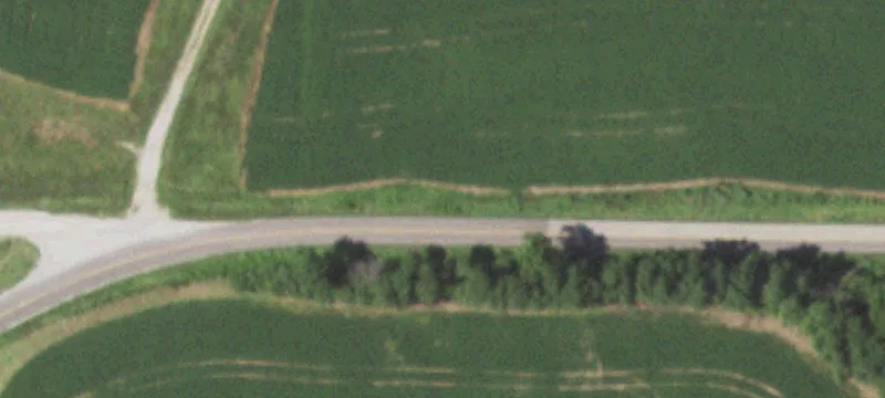 Fenced Farmland with Water