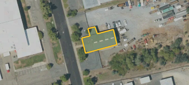 Heavy-Industrial Warehouse with Crane