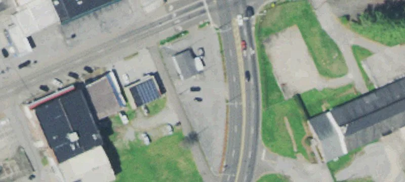 Updated Corner Office Building