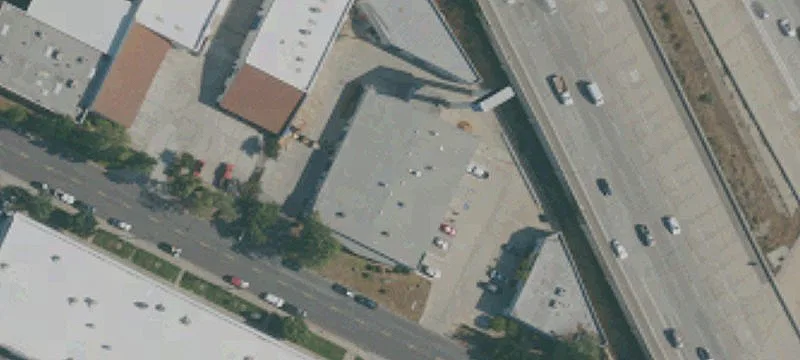 Warehouse with Fenced Yard