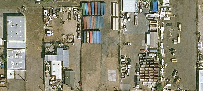 Fenced Industrial Land