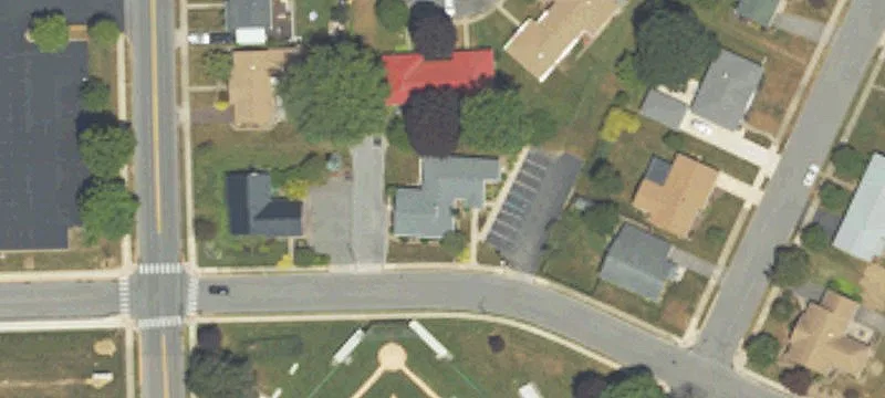 Office Building with Newer Roof