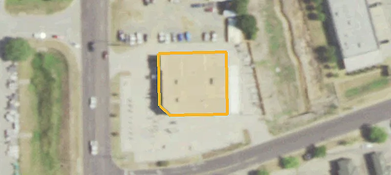 Corner-Lot Triple-Net Building