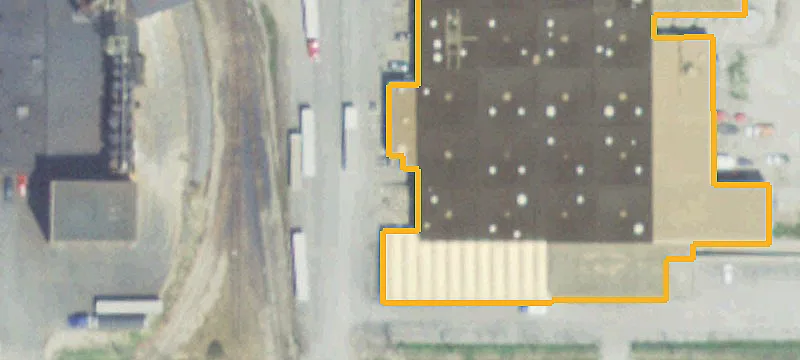 Warehouse with Rail Service