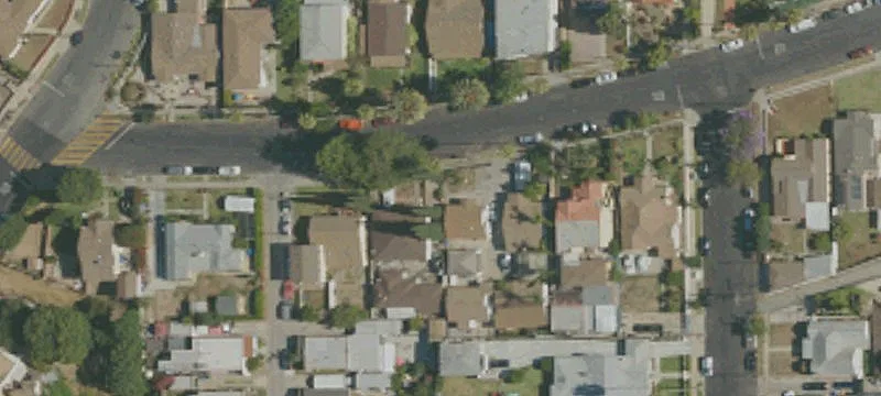 Duplex with Separate Garages