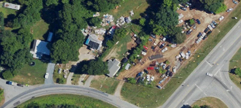 Partially Cleared Commercial Land