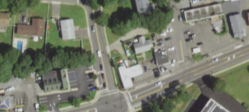 Corner Office Building