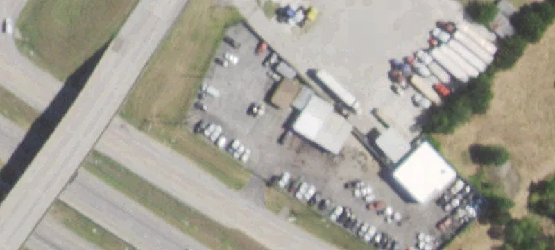 Fenced Auto Shop with Highway Frontage