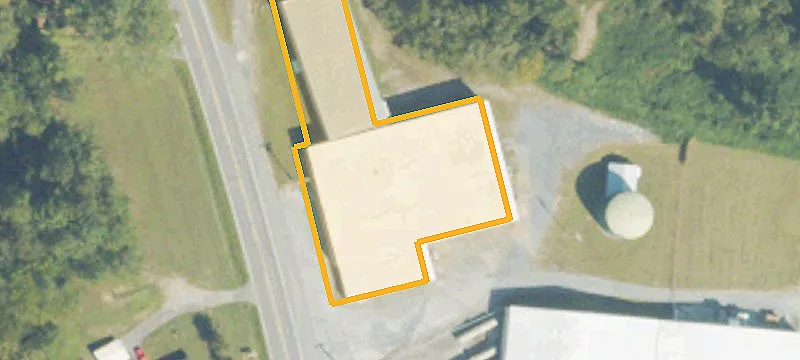 Two-Section Warehouse Building