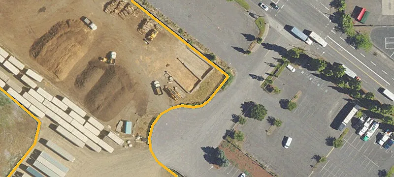 Industrial Land with Planned Paving