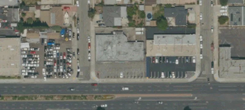 Strip Mall with Vacant Space