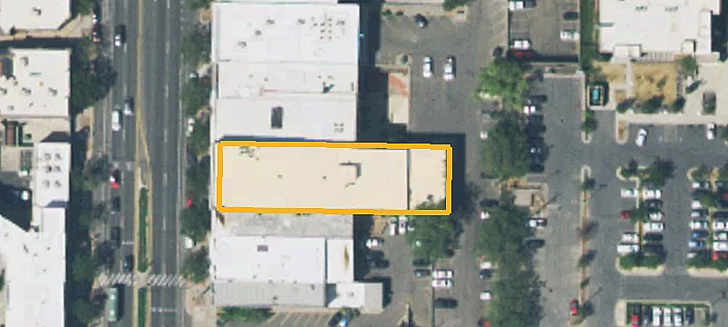 Retail Space at Lit Intersection