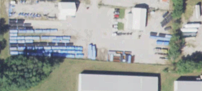Fenced Flex Space With Shop Buildings