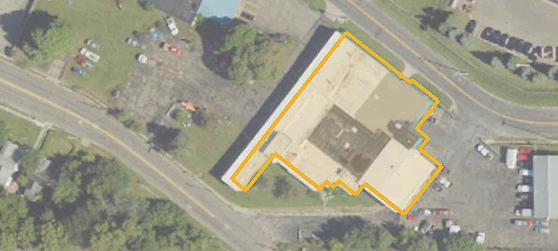 Industrial Warehouse with Loading Docks
