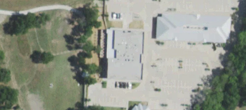 Modern Office Building with Patio